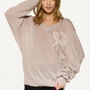 Wildfox White Label Hamptons Tennis Sweater Sz S